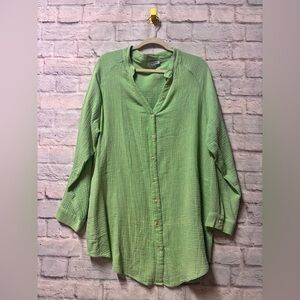 White Birch button/cover up